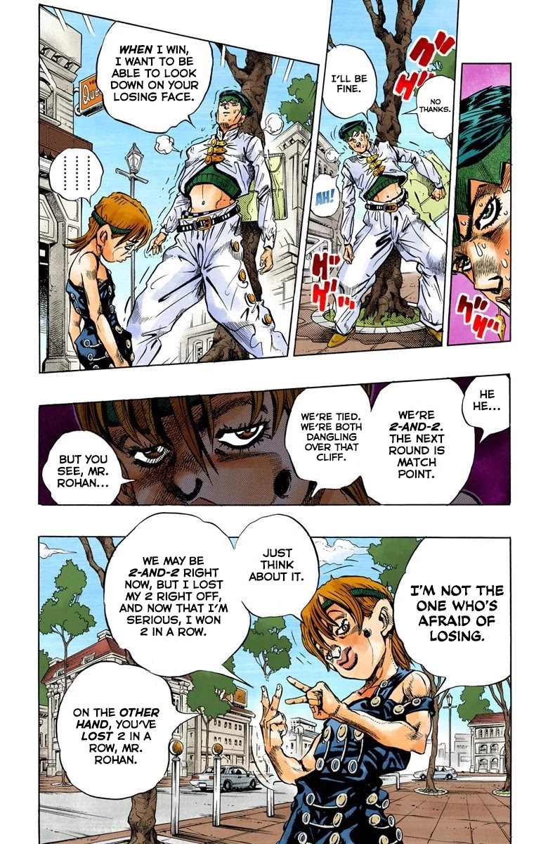 JoJo's Bizarre Adventure Part 4 - Diamond is Unbreakable (Official Colored) chapter 109 page 7