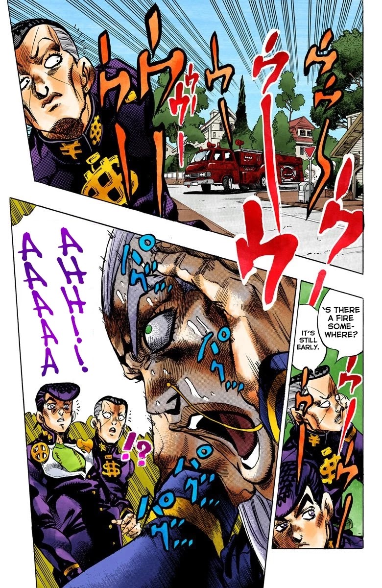 JoJo's Bizarre Adventure Part 4 - Diamond is Unbreakable (Official Colored) chapter 114 page 10