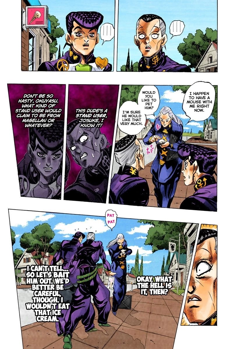 JoJo's Bizarre Adventure Part 4 - Diamond is Unbreakable (Official Colored) chapter 114 page 4