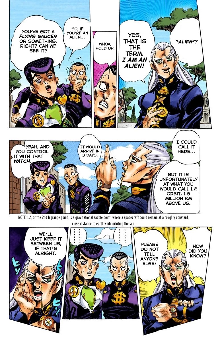 JoJo's Bizarre Adventure Part 4 - Diamond is Unbreakable (Official Colored) chapter 114 page 7