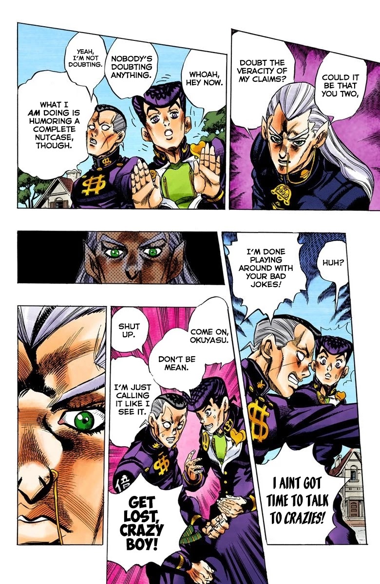 JoJo's Bizarre Adventure Part 4 - Diamond is Unbreakable (Official Colored) chapter 114 page 9