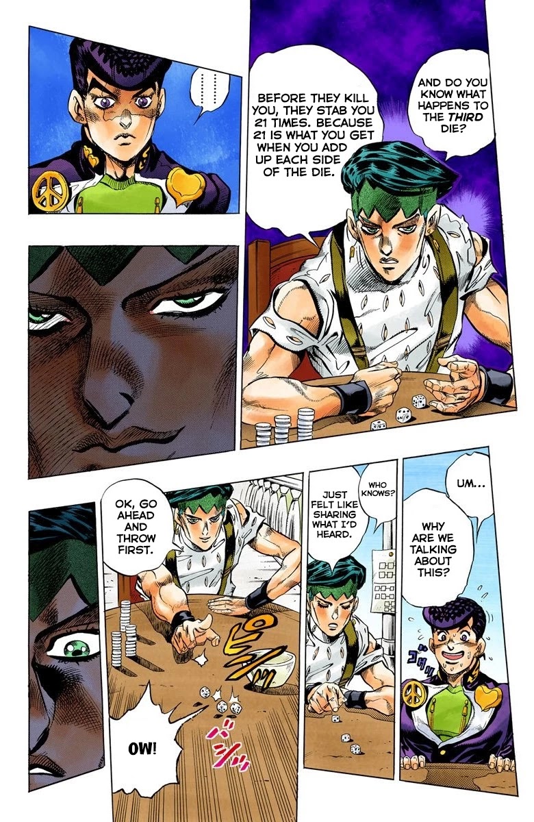 JoJo's Bizarre Adventure Part 4 - Diamond is Unbreakable (Official Colored) chapter 116 page 15