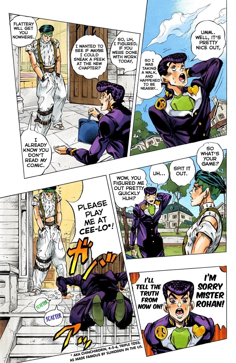 JoJo's Bizarre Adventure Part 4 - Diamond is Unbreakable (Official Colored) chapter 116 page 4