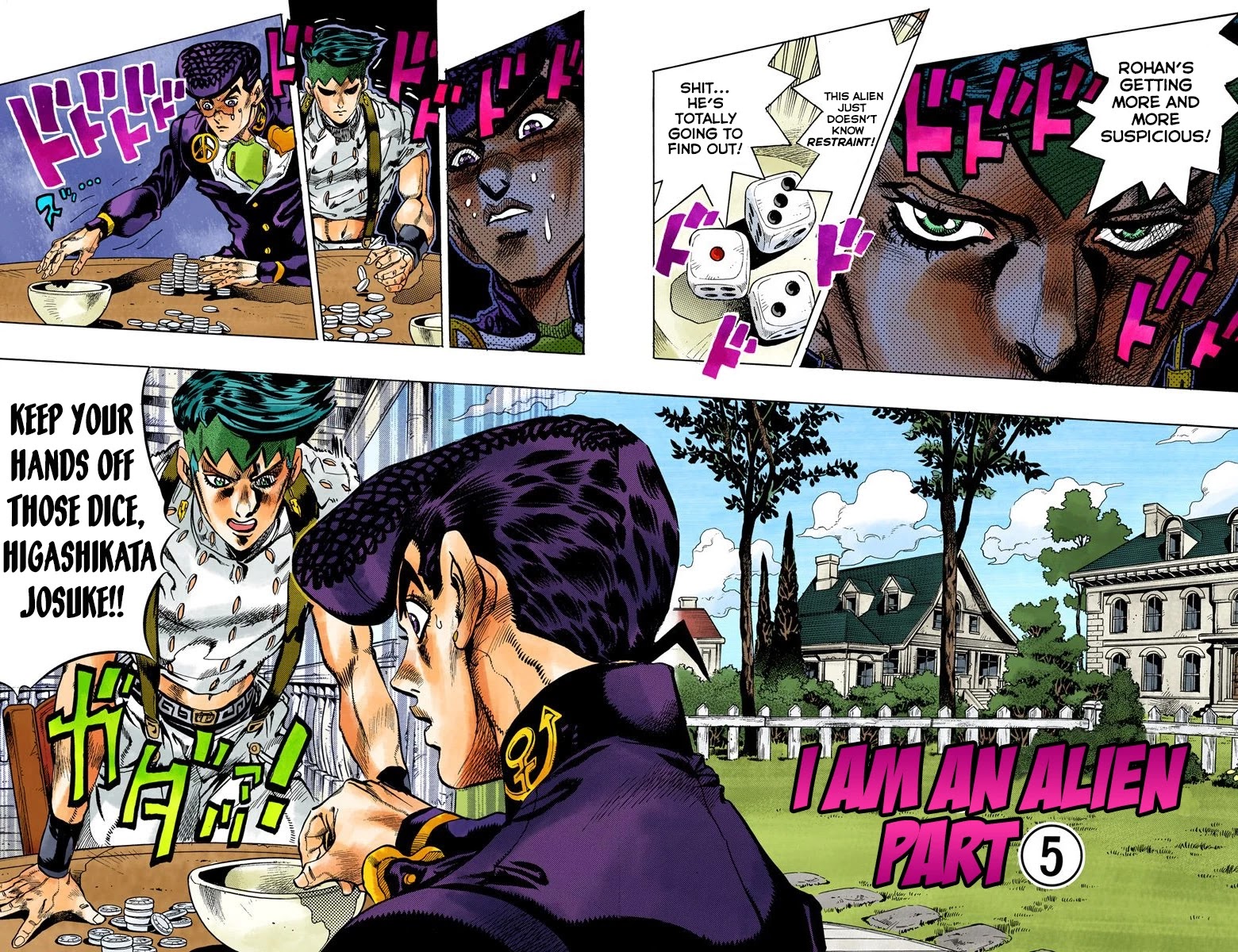 JoJo's Bizarre Adventure Part 4 - Diamond is Unbreakable (Official Colored) chapter 117 page 1