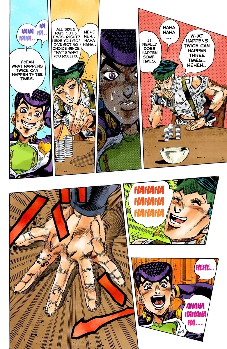 JoJo's Bizarre Adventure Part 4 - Diamond is Unbreakable (Official Colored) chapter 117 page 10