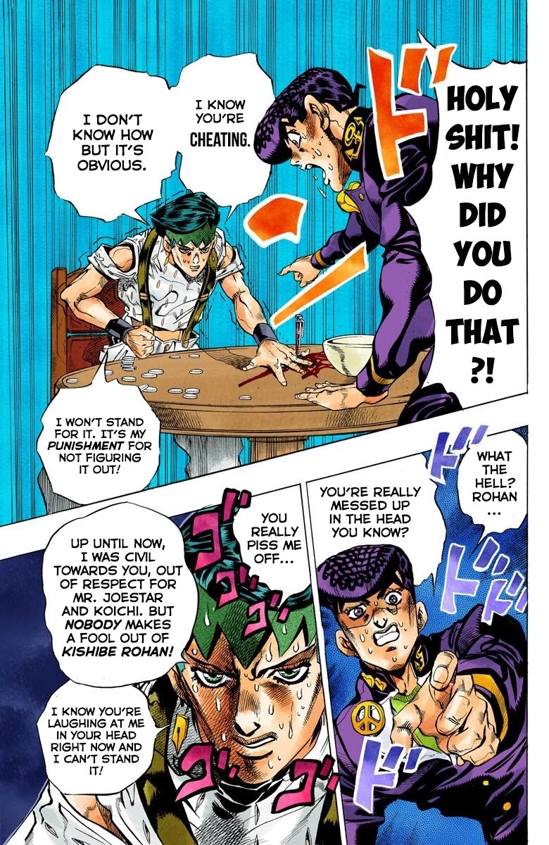 JoJo's Bizarre Adventure Part 4 - Diamond is Unbreakable (Official Colored) chapter 117 page 13