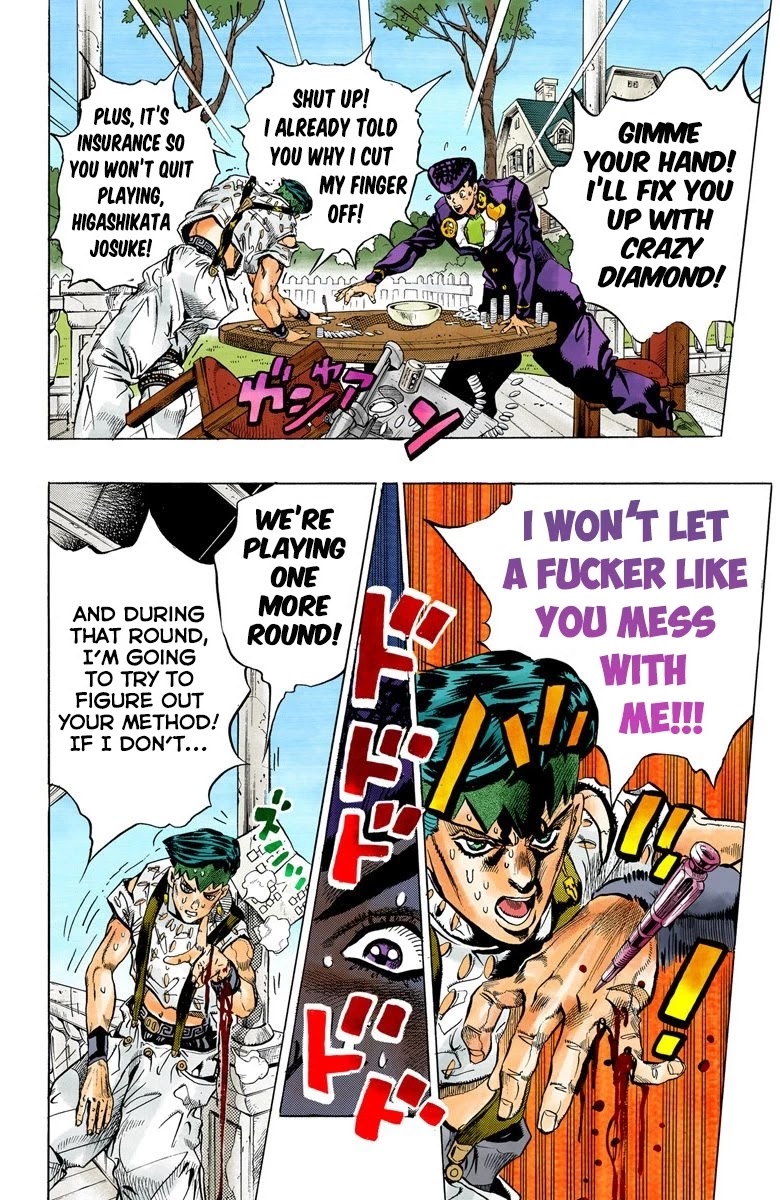 JoJo's Bizarre Adventure Part 4 - Diamond is Unbreakable (Official Colored) chapter 117 page 14