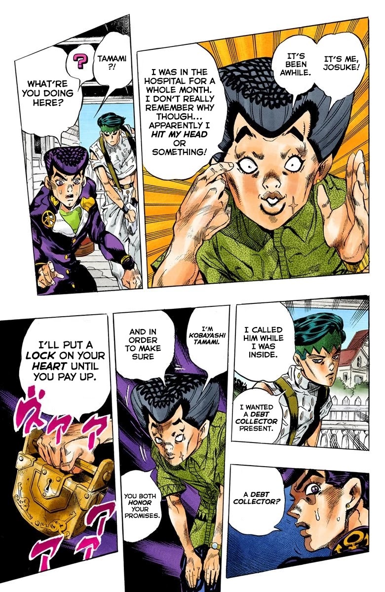 JoJo's Bizarre Adventure Part 4 - Diamond is Unbreakable (Official Colored) chapter 117 page 17