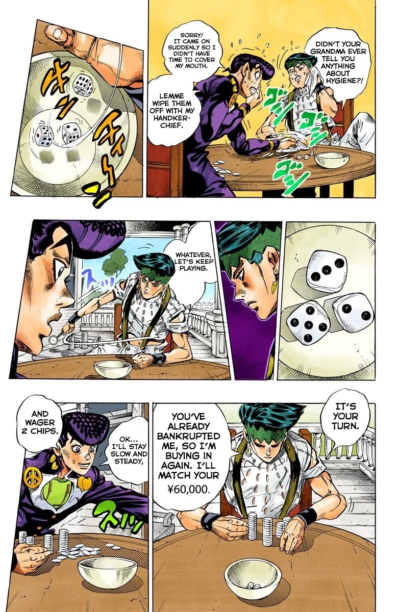 JoJo's Bizarre Adventure Part 4 - Diamond is Unbreakable (Official Colored) chapter 117 page 7