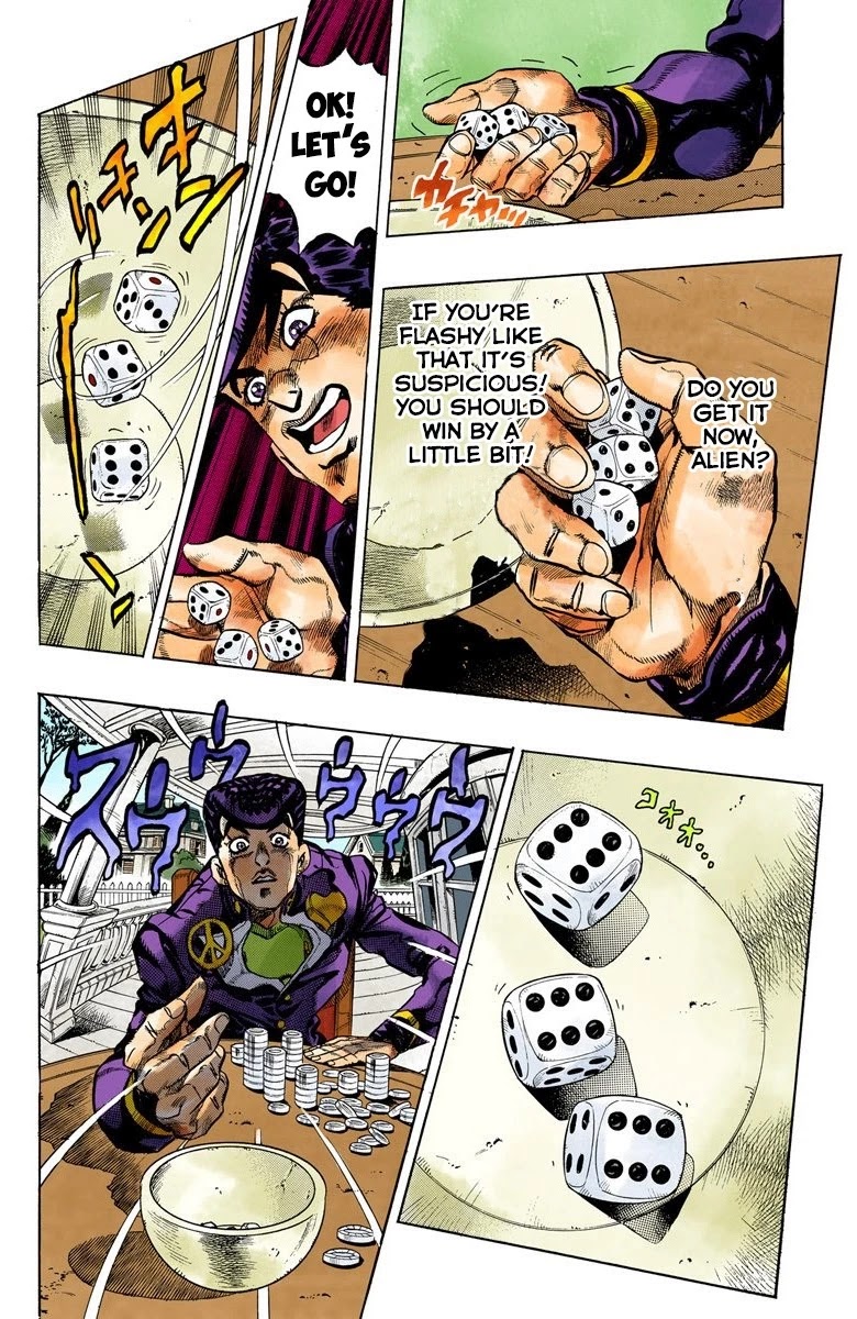 JoJo's Bizarre Adventure Part 4 - Diamond is Unbreakable (Official Colored) chapter 117 page 8