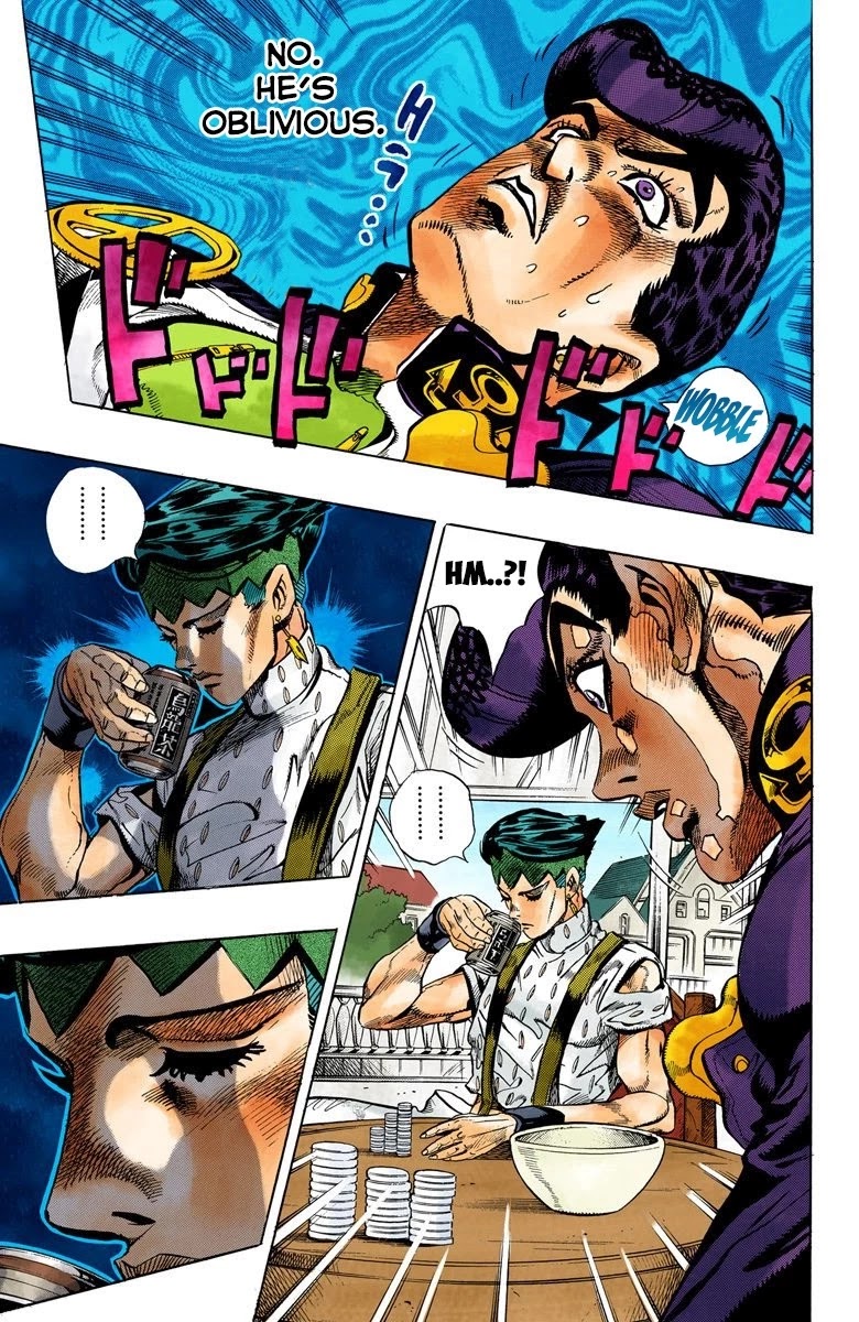 JoJo's Bizarre Adventure Part 4 - Diamond is Unbreakable (Official Colored) chapter 117 page 9