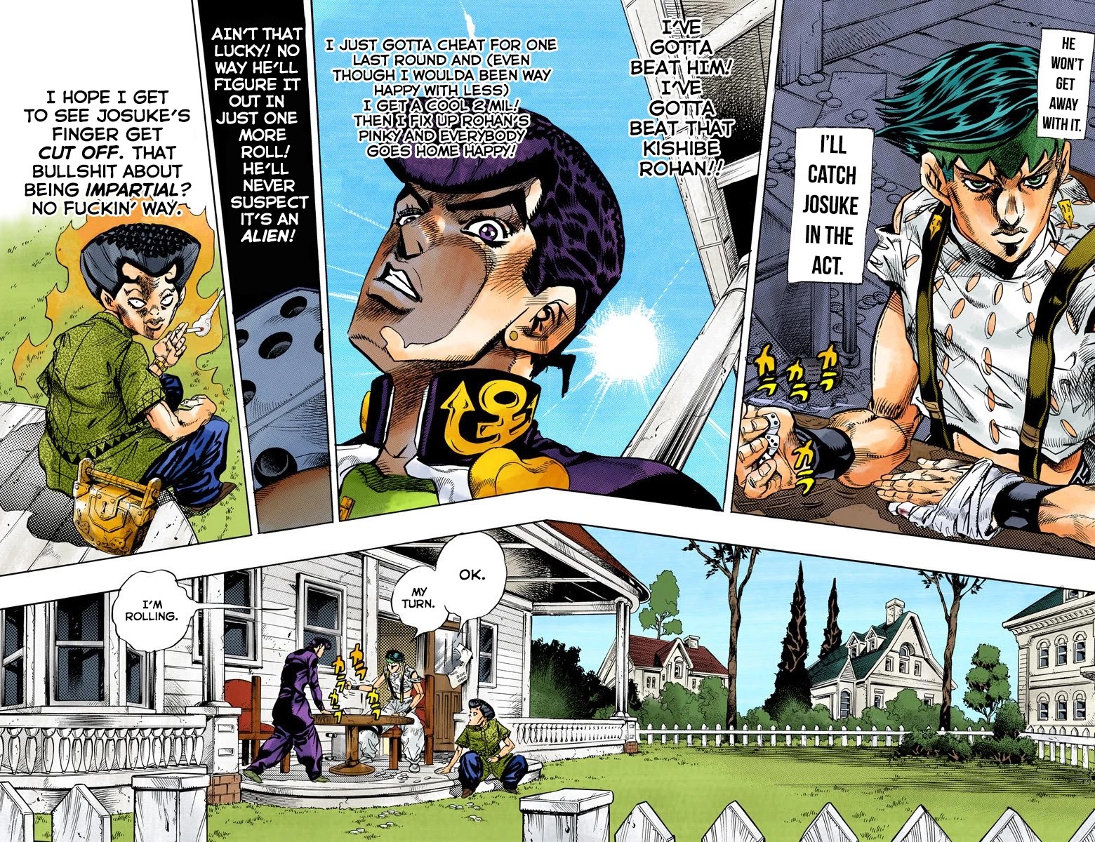 JoJo's Bizarre Adventure Part 4 - Diamond is Unbreakable (Official Colored) chapter 118 page 1