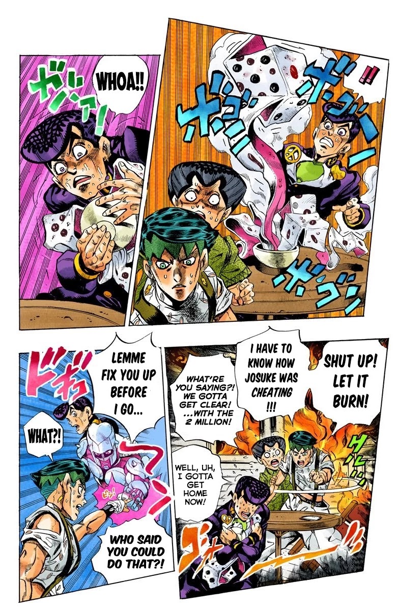 JoJo's Bizarre Adventure Part 4 - Diamond is Unbreakable (Official Colored) chapter 118 page 17