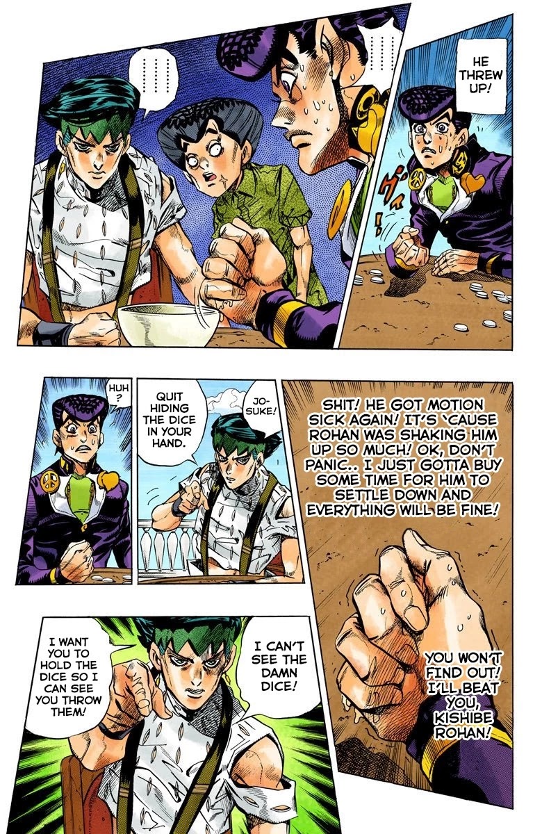 JoJo's Bizarre Adventure Part 4 - Diamond is Unbreakable (Official Colored) chapter 118 page 6