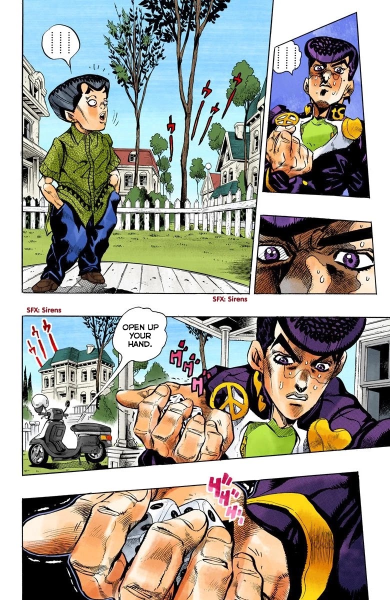 JoJo's Bizarre Adventure Part 4 - Diamond is Unbreakable (Official Colored) chapter 118 page 7