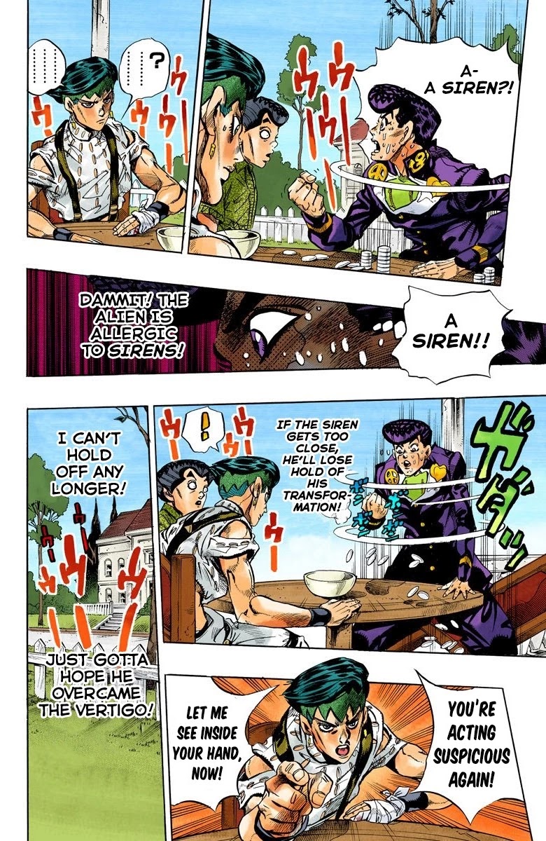 JoJo's Bizarre Adventure Part 4 - Diamond is Unbreakable (Official Colored) chapter 118 page 9