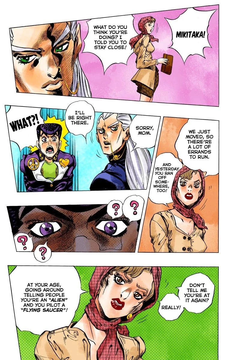 JoJo's Bizarre Adventure Part 4 - Diamond is Unbreakable (Official Colored) chapter 119 page 4