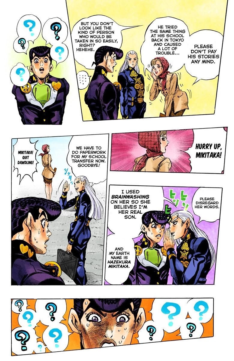 JoJo's Bizarre Adventure Part 4 - Diamond is Unbreakable (Official Colored) chapter 119 page 5