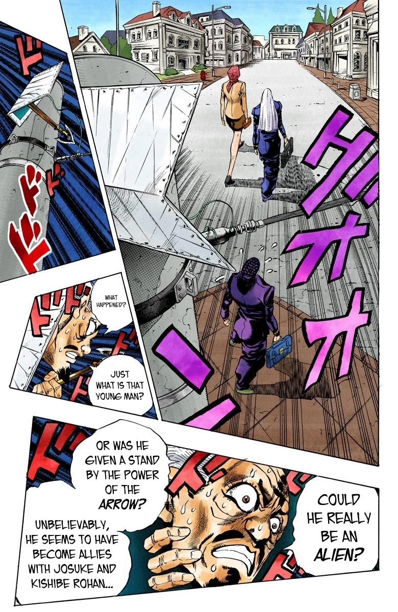 JoJo's Bizarre Adventure Part 4 - Diamond is Unbreakable (Official Colored) chapter 119 page 6