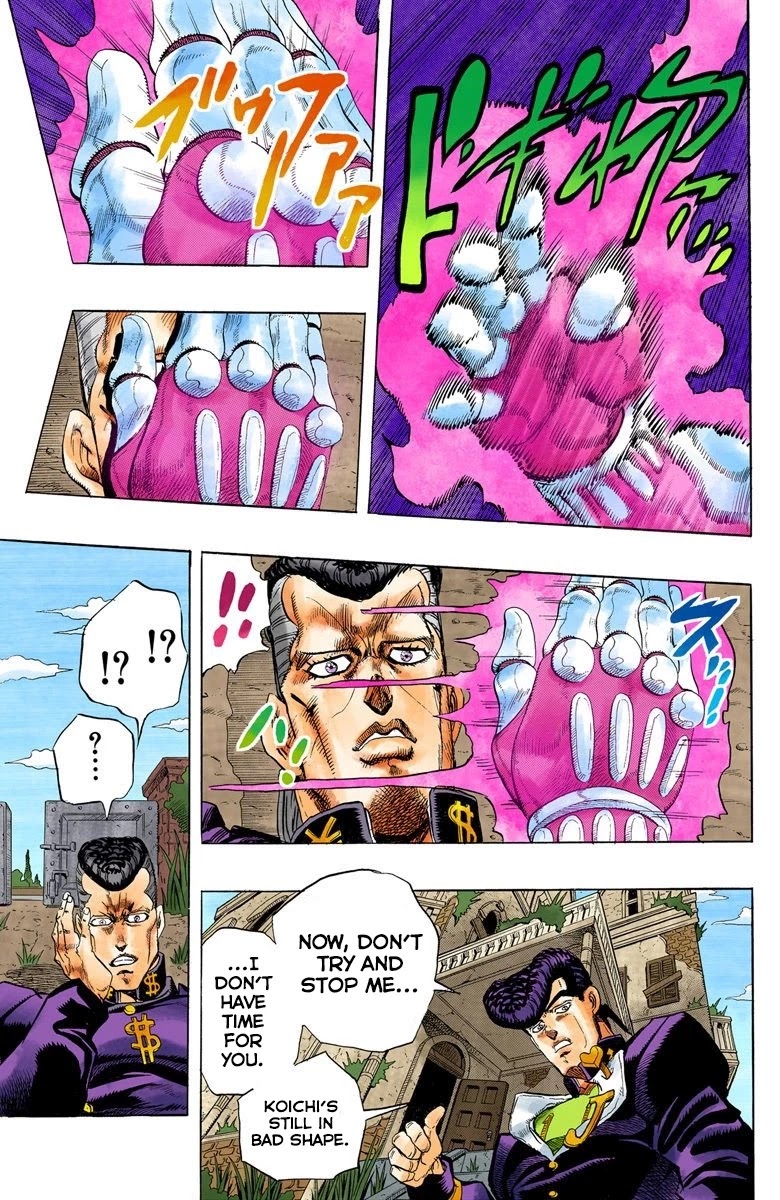 JoJo's Bizarre Adventure Part 4 - Diamond is Unbreakable (Official Colored) chapter 12 page 10