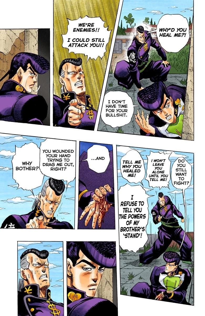 JoJo's Bizarre Adventure Part 4 - Diamond is Unbreakable (Official Colored) chapter 12 page 12