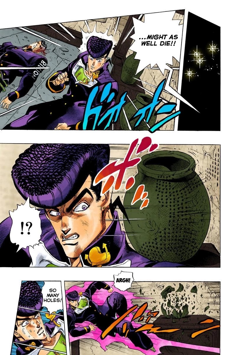 JoJo's Bizarre Adventure Part 4 - Diamond is Unbreakable (Official Colored) chapter 12 page 4