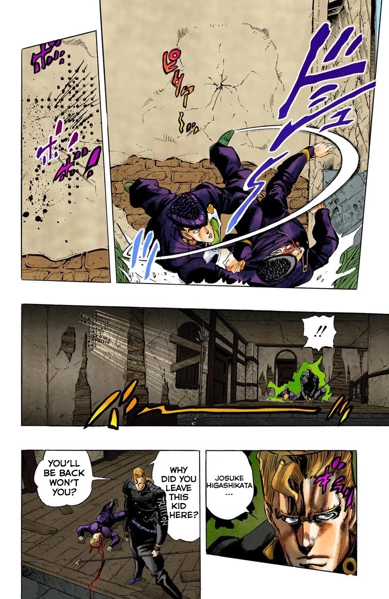 JoJo's Bizarre Adventure Part 4 - Diamond is Unbreakable (Official Colored) chapter 12 page 7