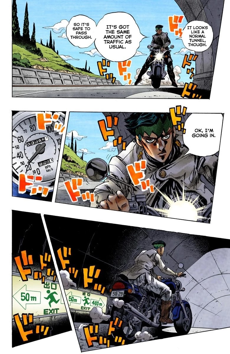 JoJo's Bizarre Adventure Part 4 - Diamond is Unbreakable (Official Colored) chapter 120 page 7