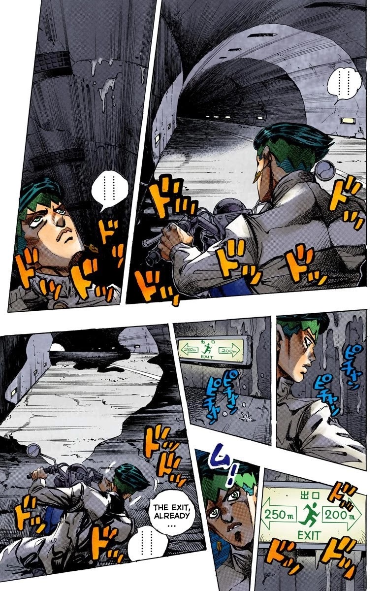 JoJo's Bizarre Adventure Part 4 - Diamond is Unbreakable (Official Colored) chapter 120 page 8