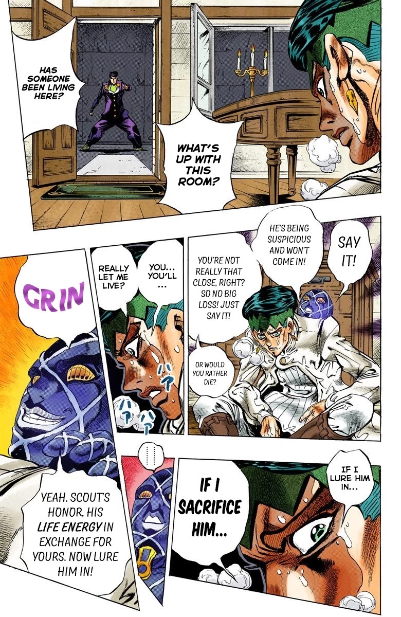 JoJo's Bizarre Adventure Part 4 - Diamond is Unbreakable (Official Colored) chapter 121 page 11