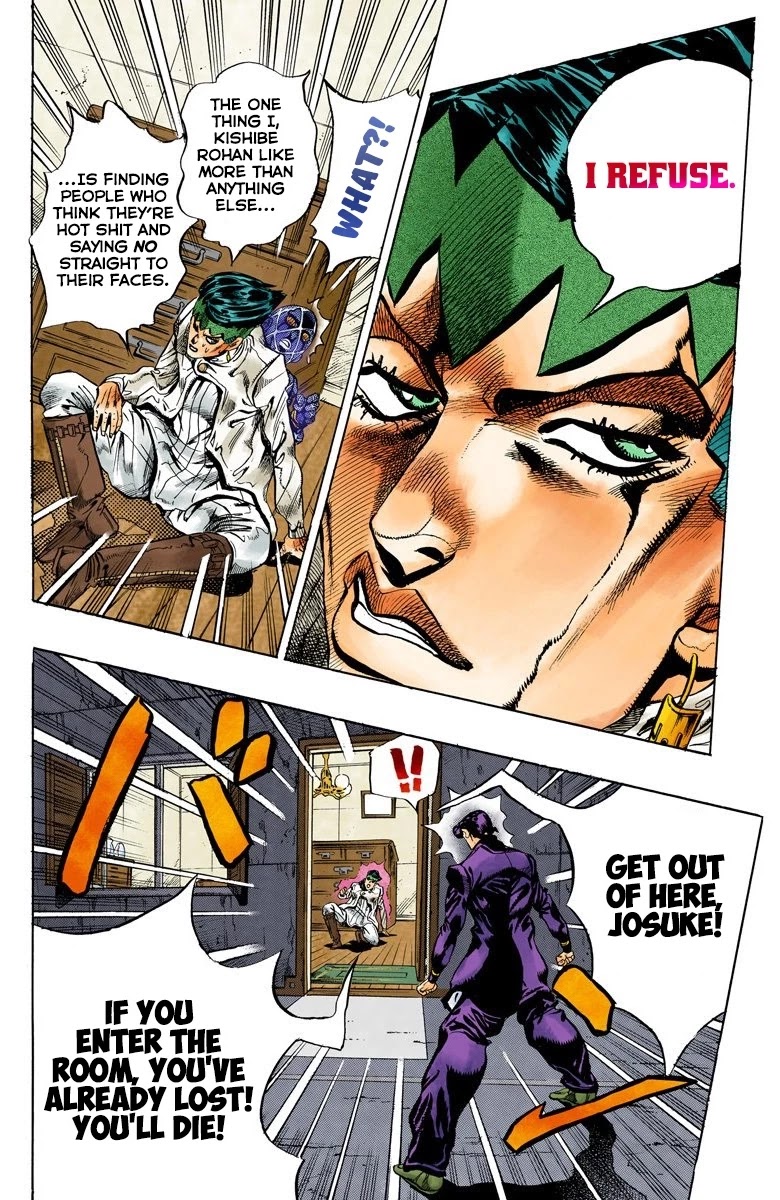 JoJo's Bizarre Adventure Part 4 - Diamond is Unbreakable (Official Colored) chapter 121 page 12