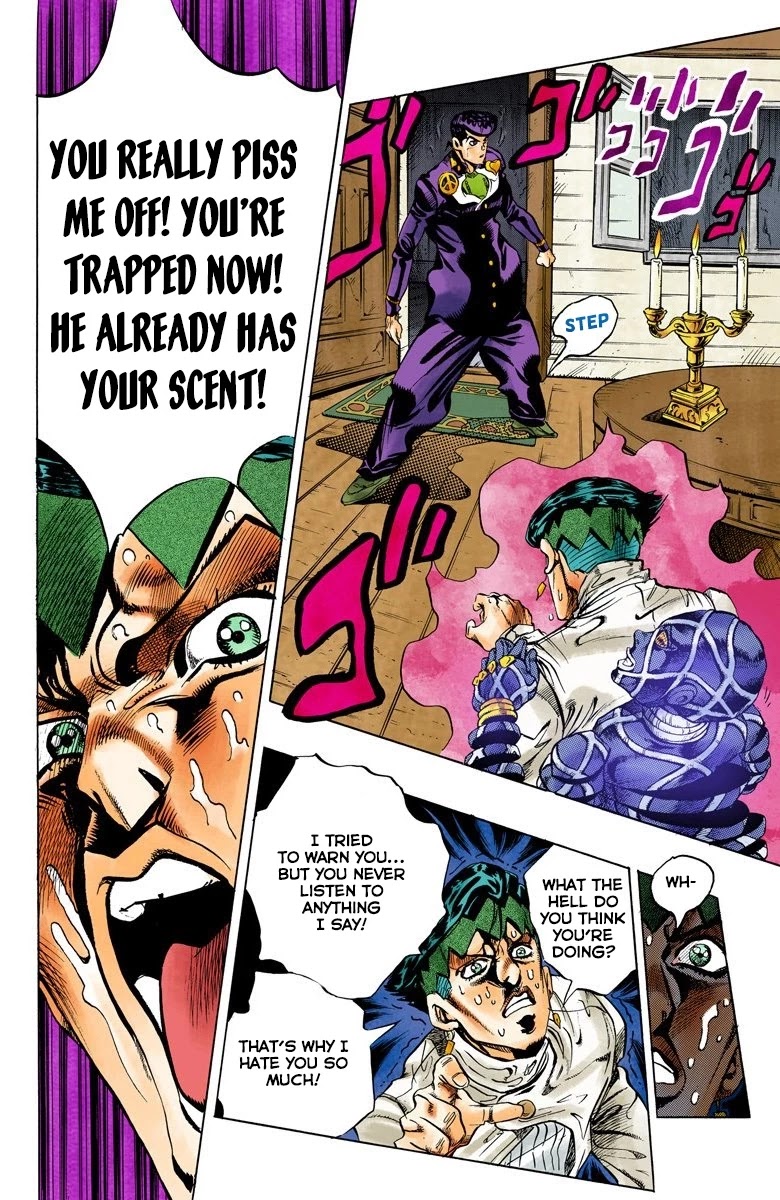 JoJo's Bizarre Adventure Part 4 - Diamond is Unbreakable (Official Colored) chapter 121 page 14