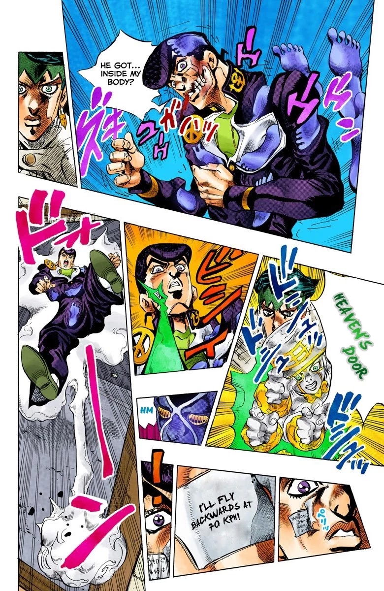 JoJo's Bizarre Adventure Part 4 - Diamond is Unbreakable (Official Colored) chapter 121 page 16