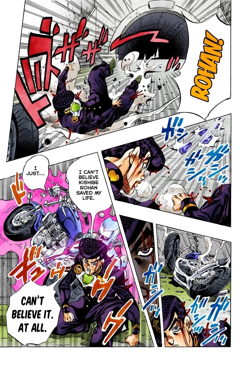 JoJo's Bizarre Adventure Part 4 - Diamond is Unbreakable (Official Colored) chapter 121 page 19