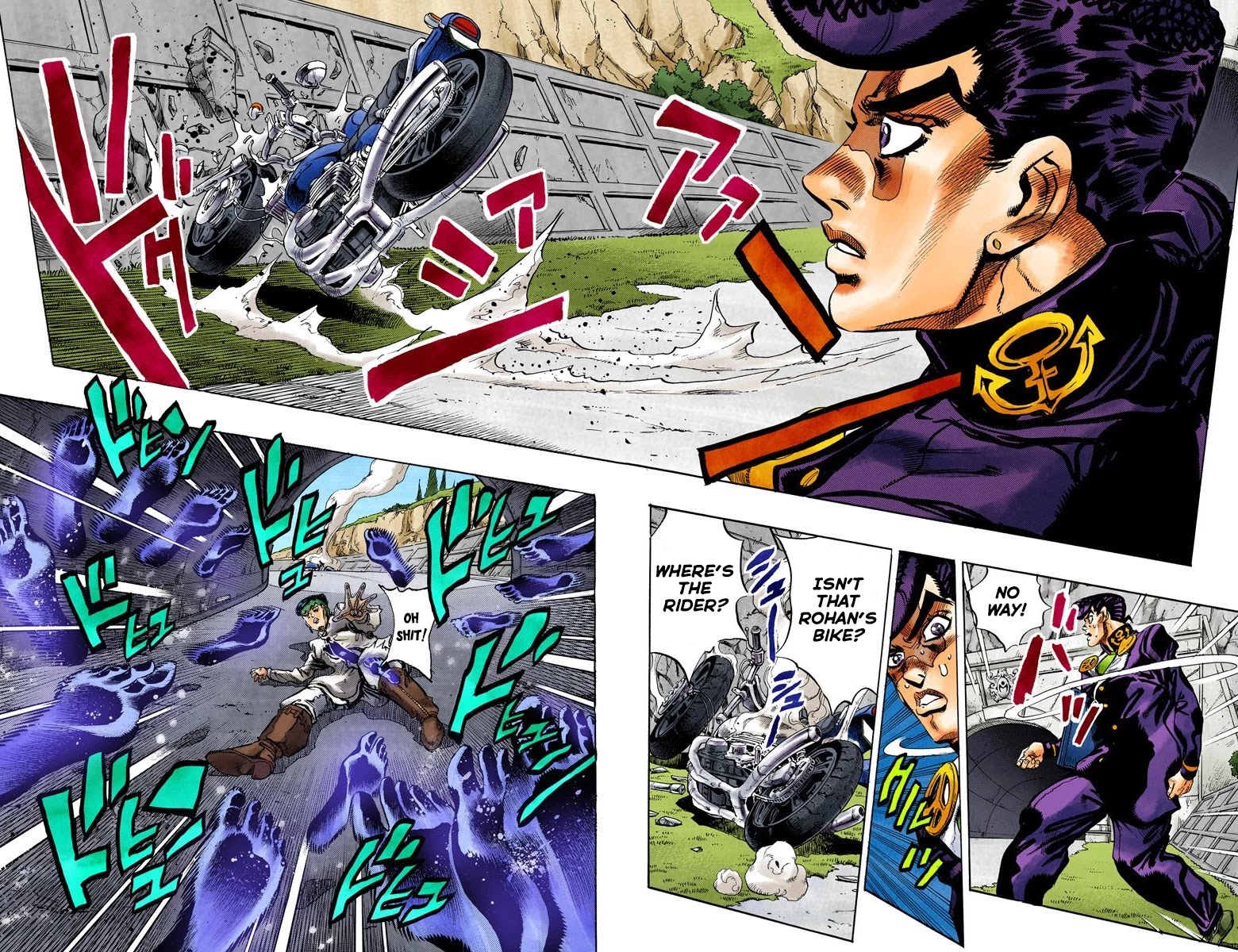 JoJo's Bizarre Adventure Part 4 - Diamond is Unbreakable (Official Colored) chapter 121 page 3