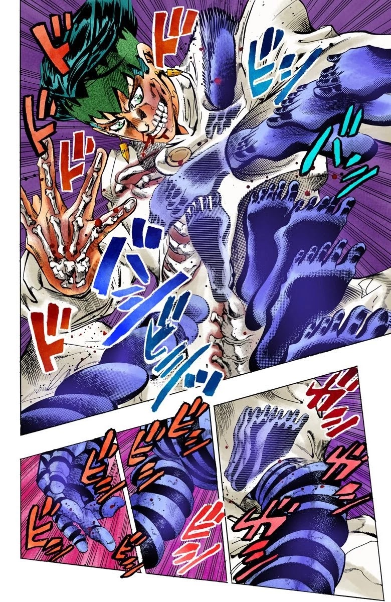 JoJo's Bizarre Adventure Part 4 - Diamond is Unbreakable (Official Colored) chapter 121 page 4