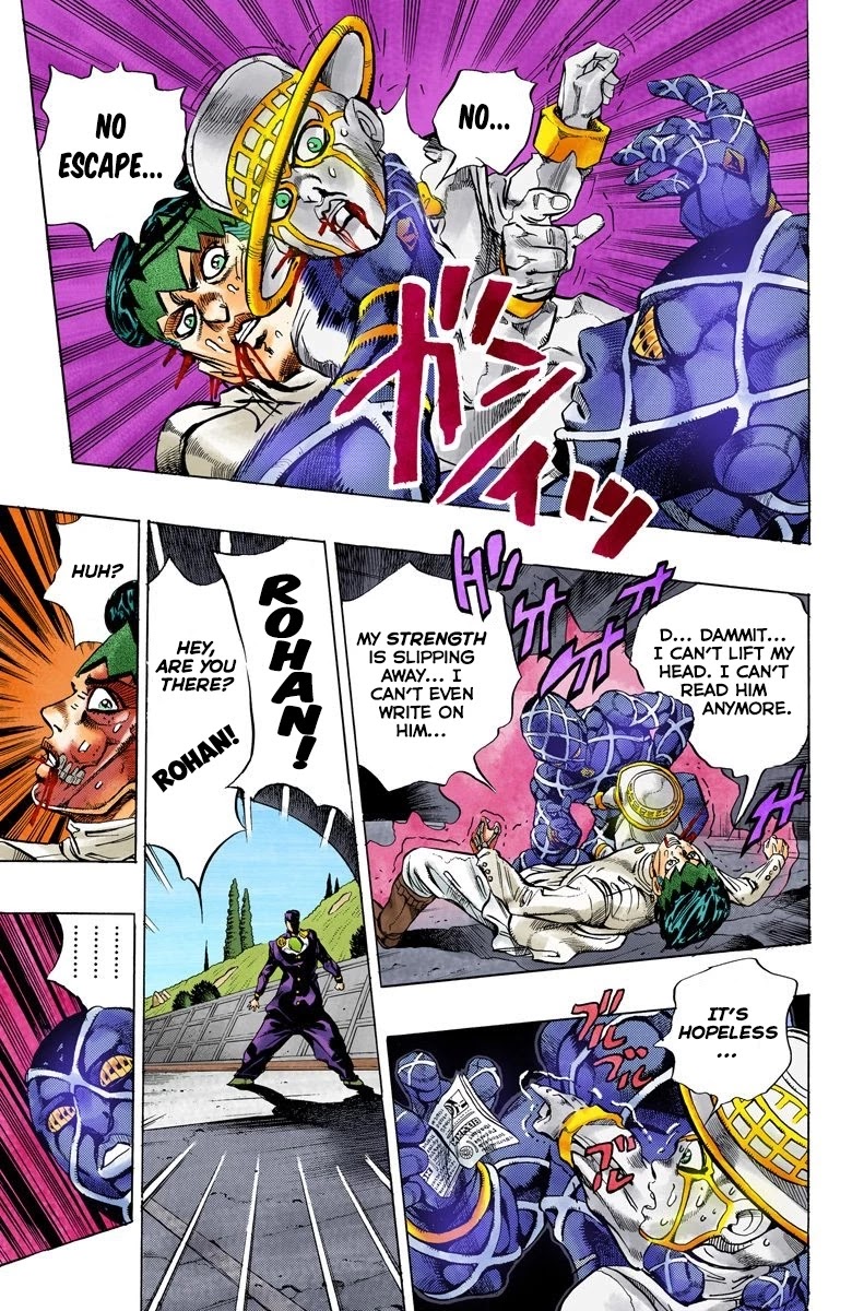 JoJo's Bizarre Adventure Part 4 - Diamond is Unbreakable (Official Colored) chapter 121 page 7