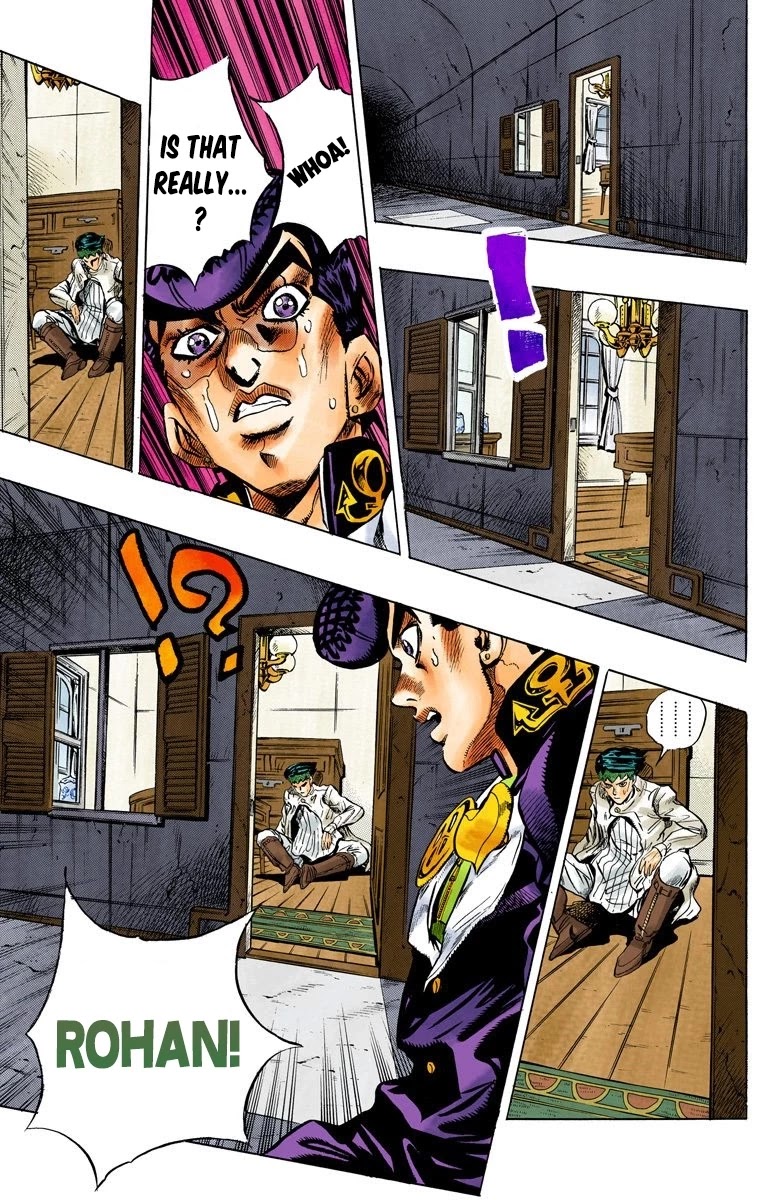 JoJo's Bizarre Adventure Part 4 - Diamond is Unbreakable (Official Colored) chapter 121 page 9