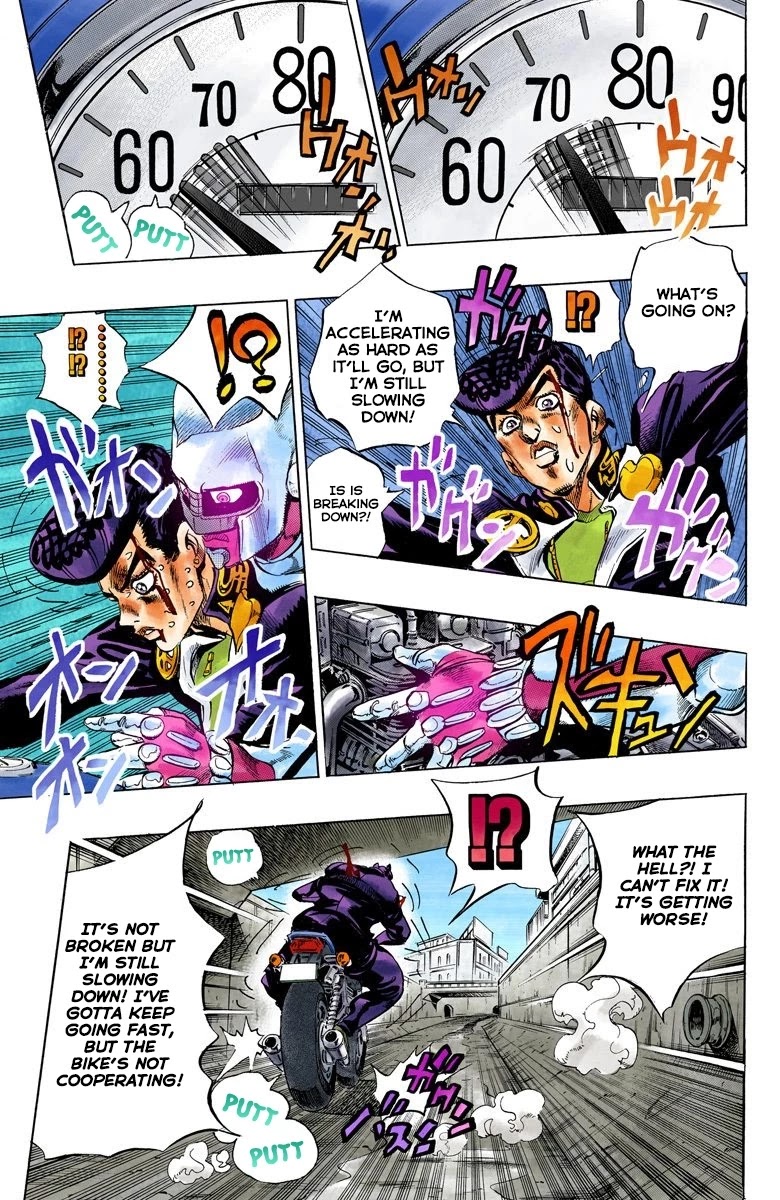 JoJo's Bizarre Adventure Part 4 - Diamond is Unbreakable (Official Colored) chapter 124 page 11