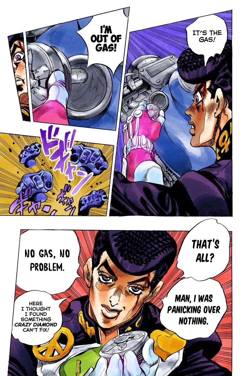 JoJo's Bizarre Adventure Part 4 - Diamond is Unbreakable (Official Colored) chapter 124 page 13