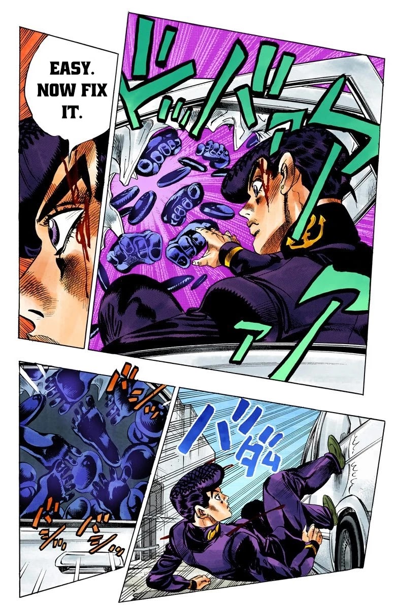 JoJo's Bizarre Adventure Part 4 - Diamond is Unbreakable (Official Colored) chapter 124 page 18