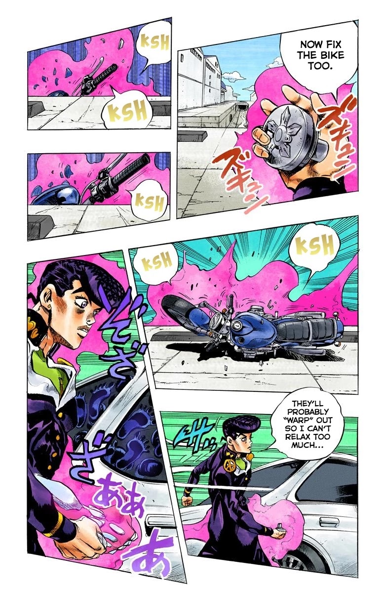 JoJo's Bizarre Adventure Part 4 - Diamond is Unbreakable (Official Colored) chapter 124 page 20