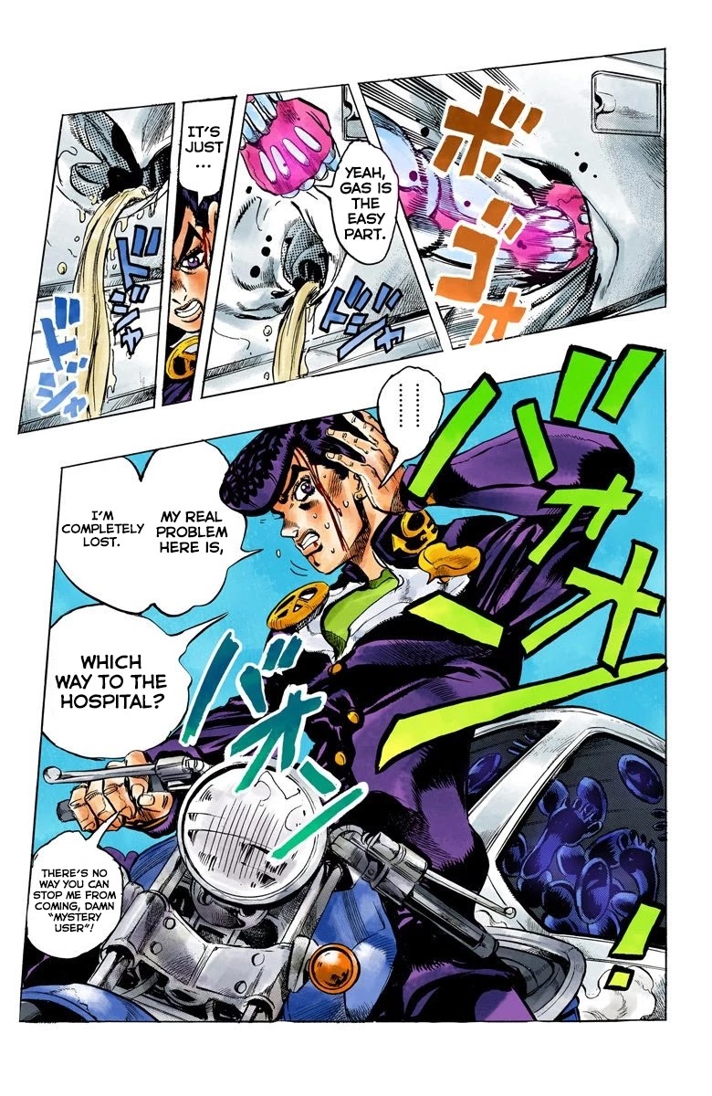 JoJo's Bizarre Adventure Part 4 - Diamond is Unbreakable (Official Colored) chapter 124 page 21