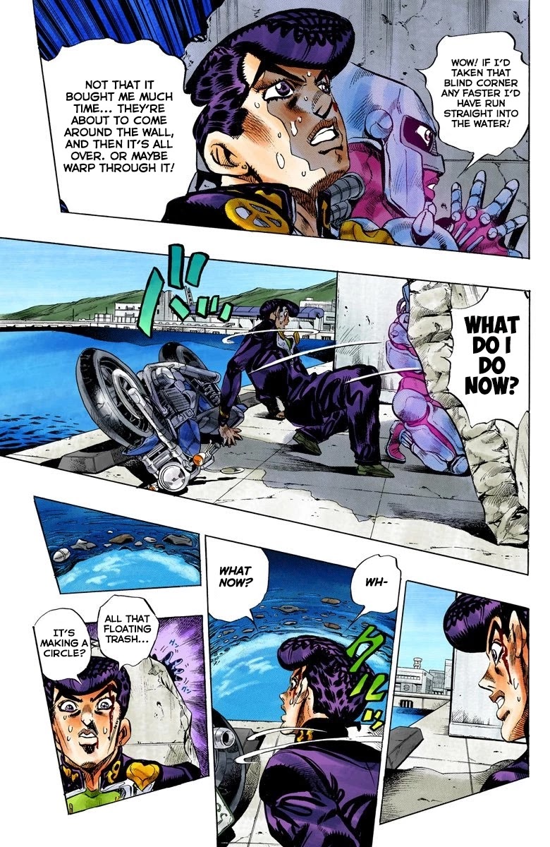 JoJo's Bizarre Adventure Part 4 - Diamond is Unbreakable (Official Colored) chapter 124 page 4