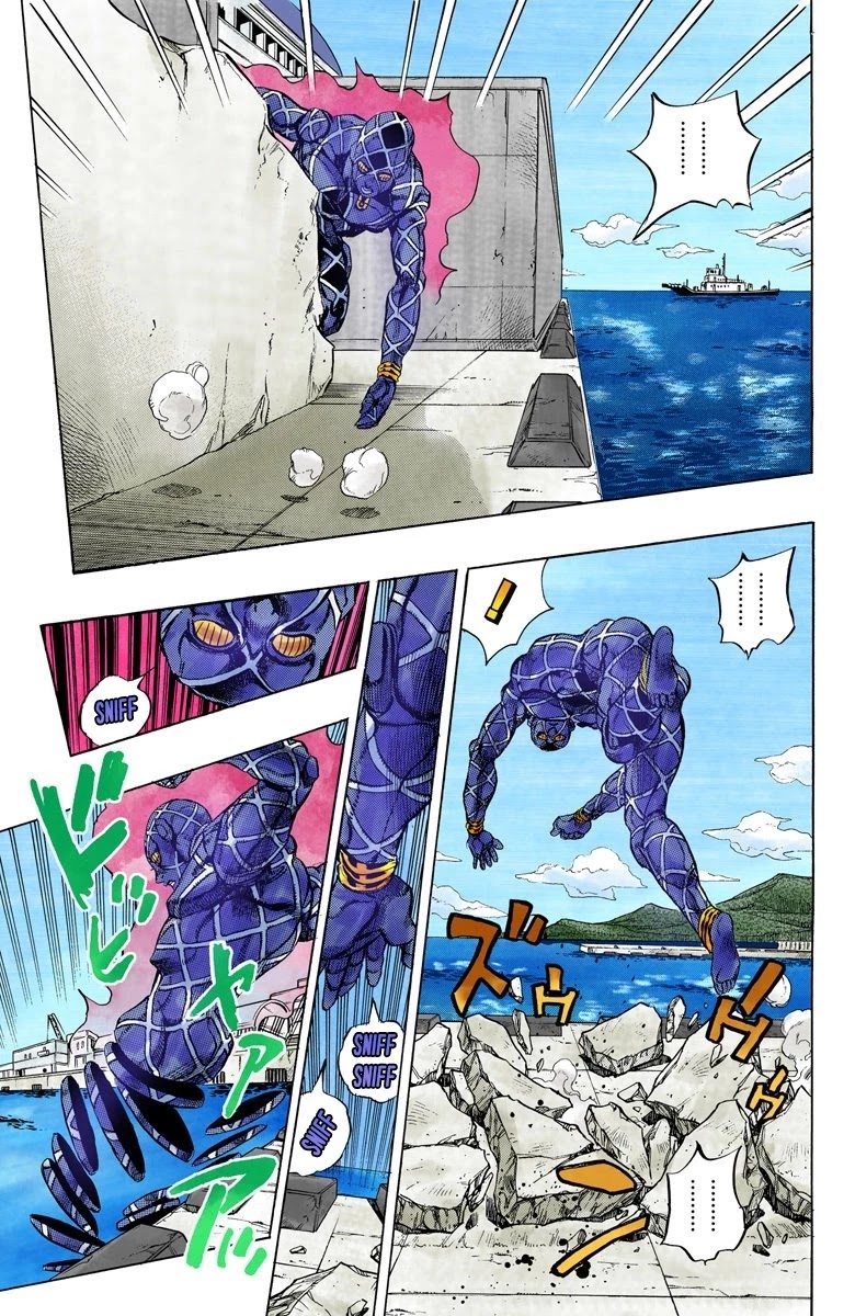 JoJo's Bizarre Adventure Part 4 - Diamond is Unbreakable (Official Colored) chapter 124 page 6