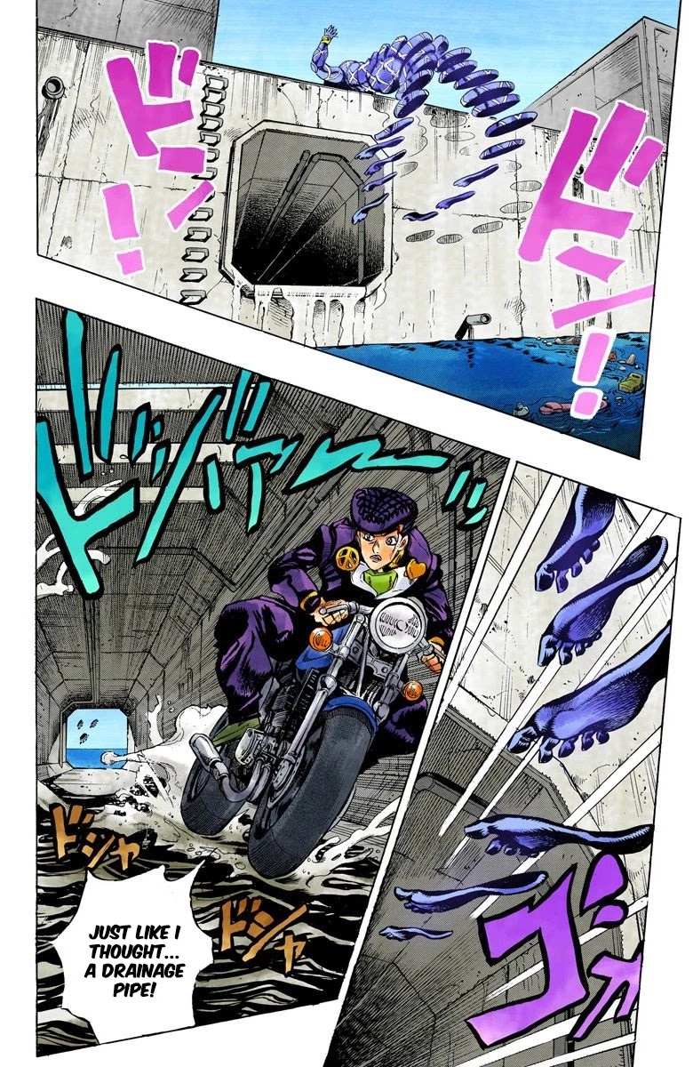 JoJo's Bizarre Adventure Part 4 - Diamond is Unbreakable (Official Colored) chapter 124 page 7