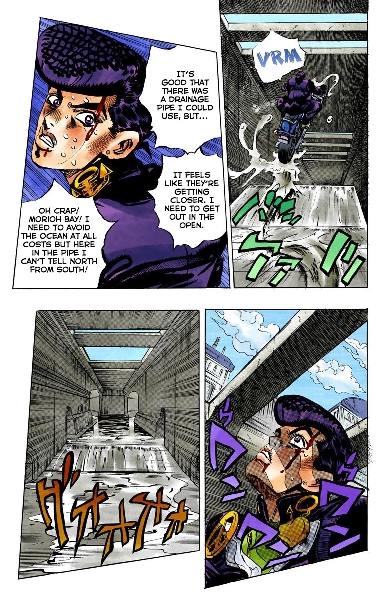 JoJo's Bizarre Adventure Part 4 - Diamond is Unbreakable (Official Colored) chapter 124 page 8