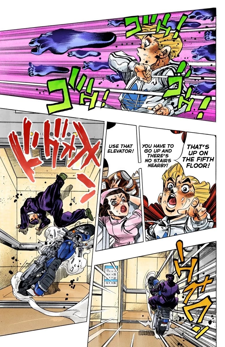 JoJo's Bizarre Adventure Part 4 - Diamond is Unbreakable (Official Colored) chapter 125 page 13