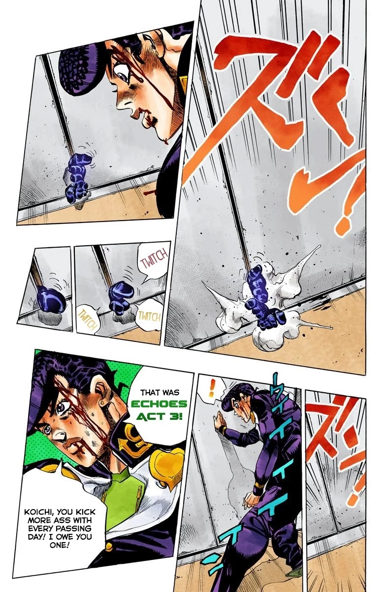 JoJo's Bizarre Adventure Part 4 - Diamond is Unbreakable (Official Colored) chapter 125 page 17