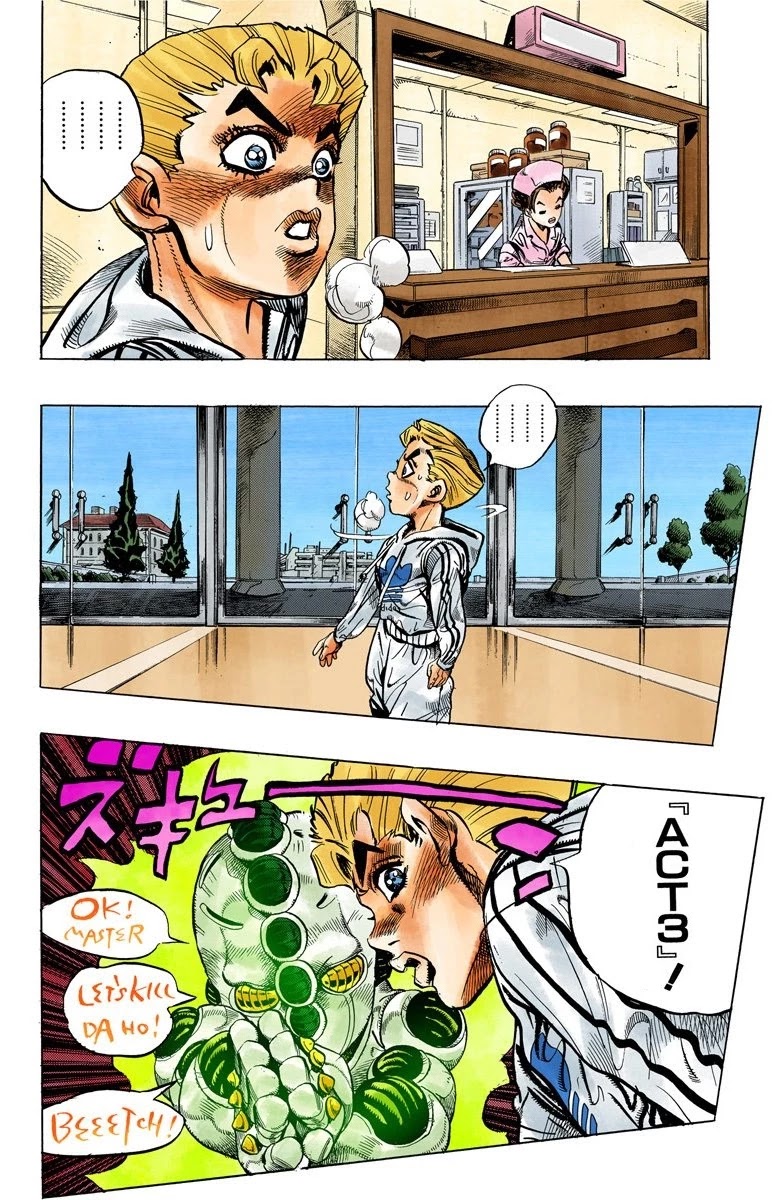 JoJo's Bizarre Adventure Part 4 - Diamond is Unbreakable (Official Colored) chapter 125 page 6